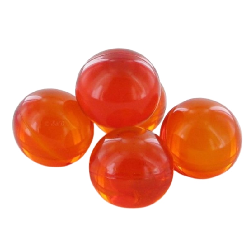 5 Perles huile de bain Abricot lealine