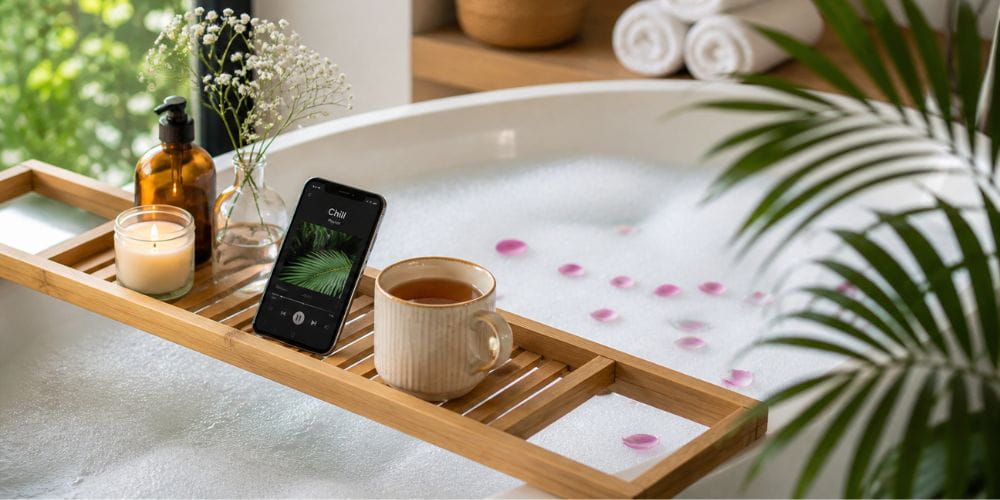 Pourquoi Écouter de la Musique Pendant Son Bain