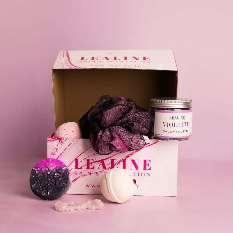 Coffret bain bien être boule de bain