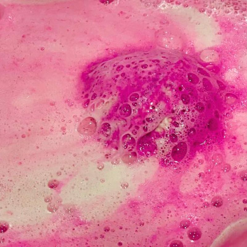 Boule de bain Fruits rouge / vanille - lealine-bain-relaxation