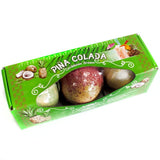 Coffret boules de bain effervescentes Pina Colada - lealine-bain-relaxation