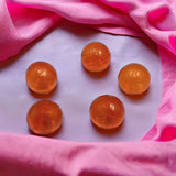5 Perles huile de bain Abricot lealine